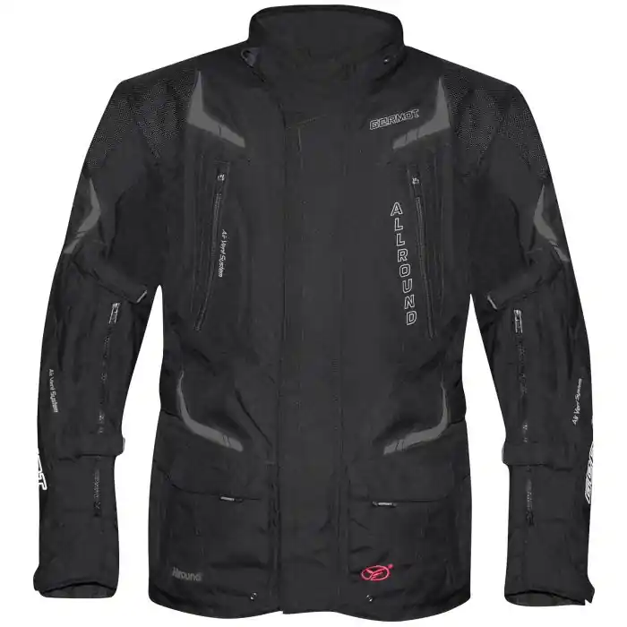 Germot TEXTILJACKE ALLROUND DAMEN SCHWARZ Größe 36D-48D Wochenendangebot