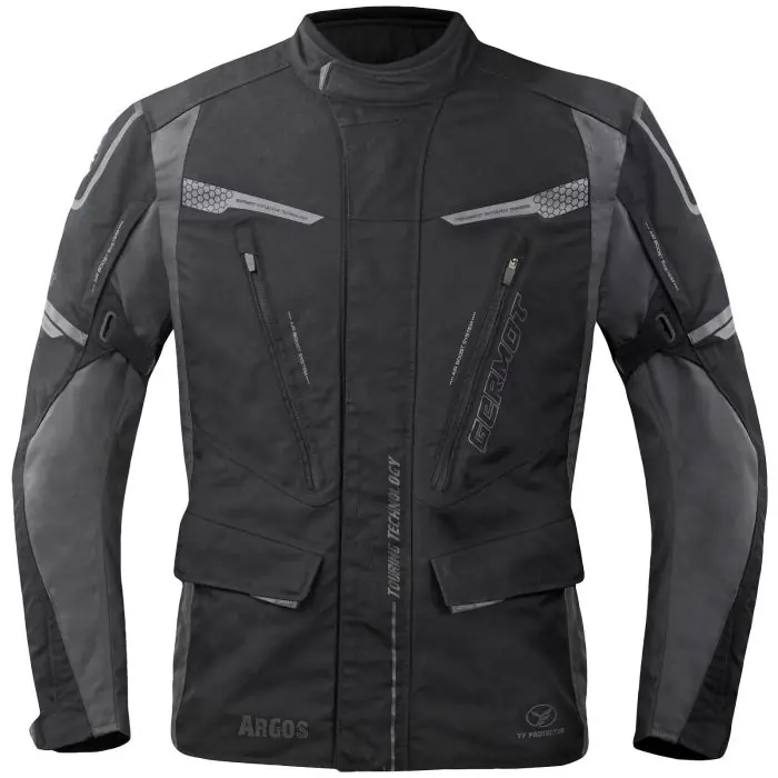 Germot Textiljacke Argos Herren, schwarz/anthrazit Größe S-4XL Kracherpreis