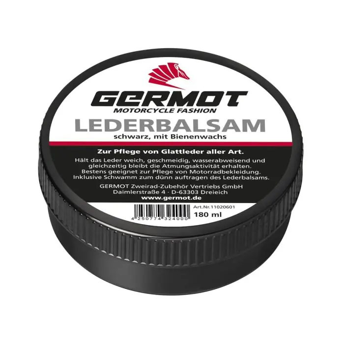 Germot LEDERBALSAM schwarz mit BIENENWACHS - 180 ML Wochenendangebot