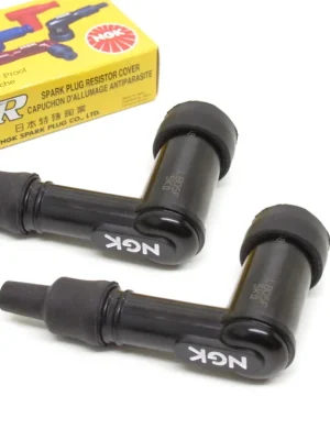 2x Zündkerzenstecker NGK LB05F für Roller / Scooter / Mofa Ausverkauf