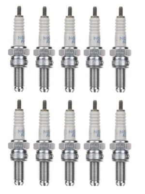 10x Zündkerze CR8EK Zündkerzen Set 10 Stück 10er Pack für Motorrad / Roller Jetzt Bestellen