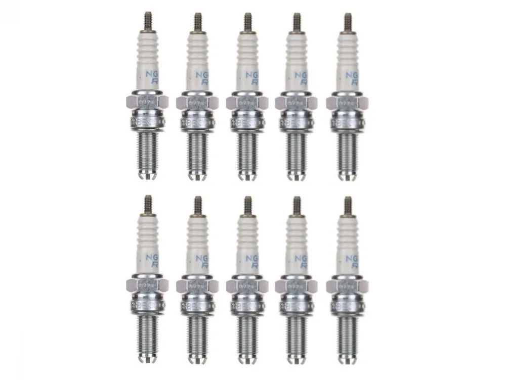 10x Zündkerze CR8EK Zündkerzen Set 10 Stück 10er Pack für Motorrad / Roller Jetzt Bestellen