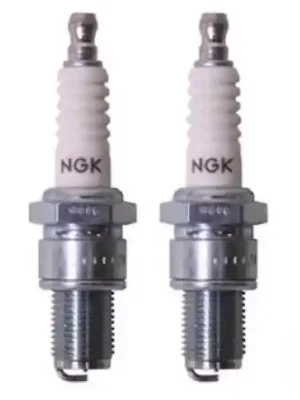 2x Zündkerze BR8EG Zündkerzen Set 2 Stück für Motorrad / Roller Neue Kollektion
