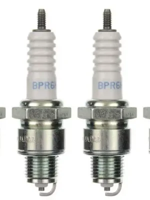 4x Zündkerze BPR6HS Zündkerzen Set 4 Stück für Motorrad / Roller / Scooter Meistverkauft