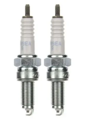 2x Zündkerze CPR9EA-9 Zündkerzen Set 2 Stück für Motorrad / Scooter / Roller Echt