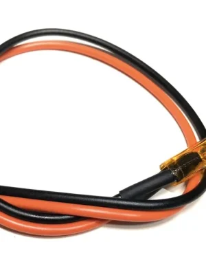 12V Kontrollleuchte Orange mit Kabel 8mm für Zündapp Hercules Kreidler Puch Sachs Solange Der Vorrat Reicht
