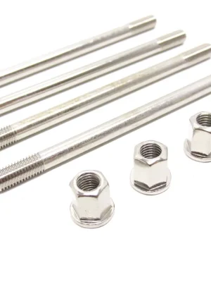 Zylinder Stehbolzen Set M7x120 für Derbi Senda Gilera GSM SMT RCR Schneller Versand