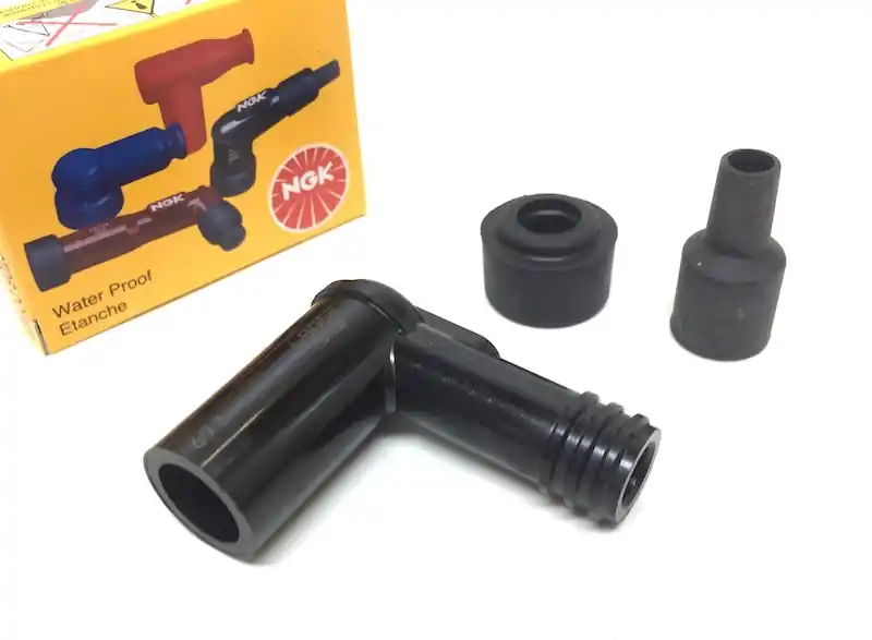 NGK LB05E Zündkerzenstecker 90 Grad entstört für M14 Zündkerzen Motorrad Günstig