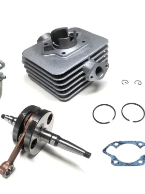 Zylinder + Kurbelwelle + Vergaser Set für Simson S51, S53, SR50, KR51/2 Schwalbe Highlight