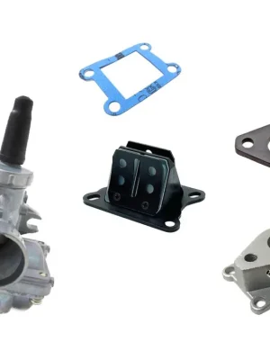 16mm Vergaser VM16 Ansaugstutzen Membranblock Set für Yamaha DT RD 50 Top-Angebot