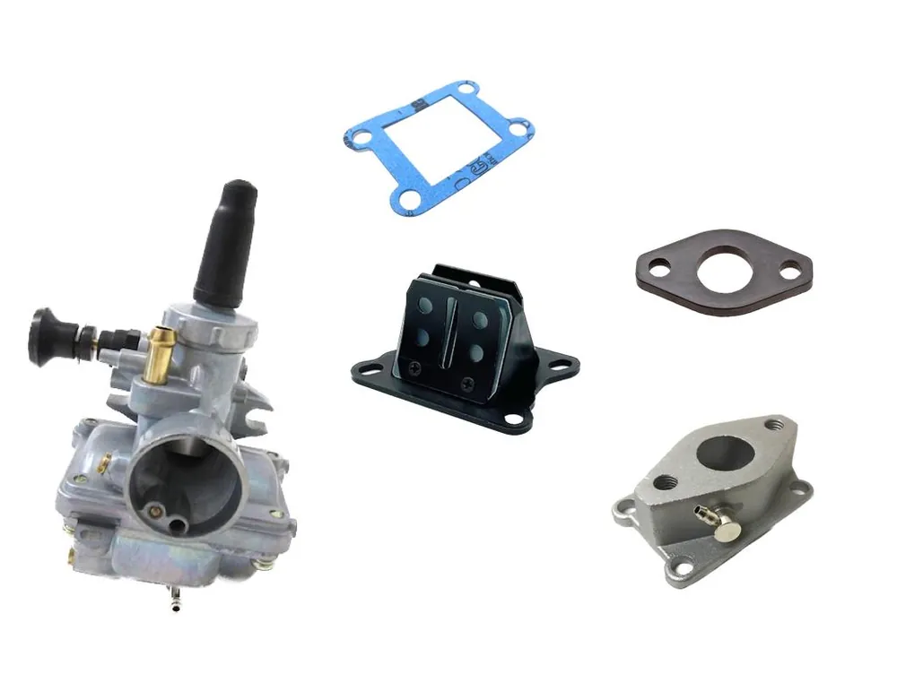 16mm Vergaser VM16 Ansaugstutzen Membranblock Set für Yamaha DT RD 50 Top-Angebot