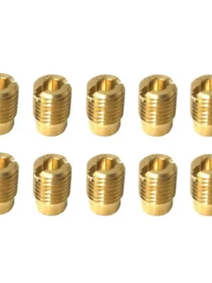 Saisonangebot 10x Hauptdüse M5 Kurz Düsen Set 48-66 für Mikuni Vergaser Yamaha FS1