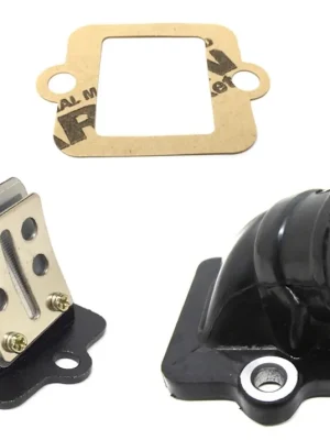 Tuning Ansaugstutzen Membranblock Dichtung Set für Piaggio 2-Takt 50ccm Aktuell