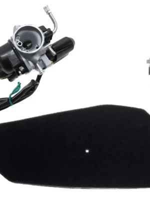 Zertifiziert 12mm Vergaser + Luftfilter + Zündkerze B9ES Set für Piaggio Sfera NSL 50 80