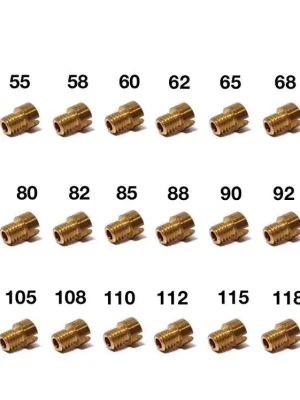 30x Vergaser Hauptdüsen M6 Düsen Set 50-122 für Dellorto PHVA Saisonangebot
