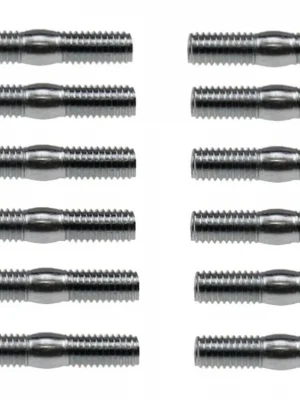 12x Auspuff Krümmer Stehbolzen M6 x 30mm für 50ccm Roller Billig