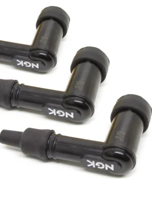 Zertifiziert 3x Zündkerzenstecker LB05F 3er Pack Kerzenstecker Set 3 Stück für Roller Mofa Moped Mokick