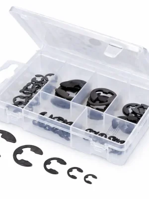 Schneller Versand Seegering Sortiment außen 3–15mm Sortierkasten 94-teilig