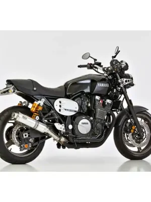 Saisonangebot HURRIC Supersport Auspuff silber EG-BE passt für YAMAHA XJR1300(07-16)