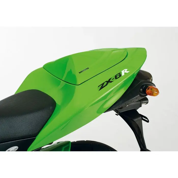 Direktkauf BODYSTYLE Sportsline Sitzkeil grün Lime Green, 777 ABE passt für KAWASAKI ZX-6R(05-06)