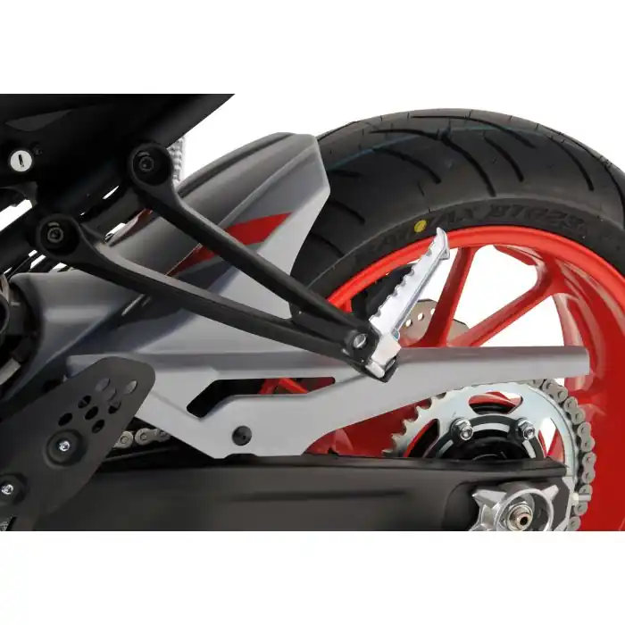 Sofort Bestellen BODYSTYLE Sportsline Hinterradabdeckung Mat Light Gray Metallic4, MLNM/Vivid Yellowish Red Solid6, passt für YAMAHA MT-07(19-20)