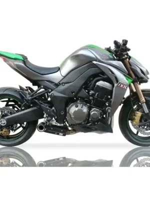 Expressversand IXIL SX1 Edelstahl Komplettanlage Kawasaki Z 1000, 10-, Z 1000 SX, 11- (Stück)