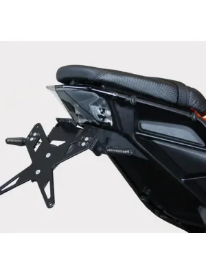 Neue Ware PROTECH X-SHAPE Kennzeichenhalter schwarz passt für KTM 125 Duke(24-24)/390 Duke(24-24)