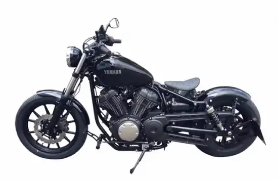 Solange Der Vorrat Reicht All - Black - Sale MB Bobber - Schwingheck - Heckfender - Set / schwarz glanz / YAMAHA XV 950 Bolt / R / Racer / Tüv