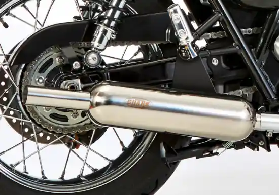 Shark Retro Classic / 2 - 1 Komplettanlage / Edelstahl poliert / Kawasaki W 650 / EG-BE Must-Have