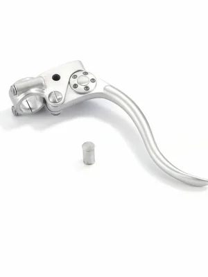 KustomTech mechanische Bremsarmatur DeLuxe Aluminium satin für Harley-Davidson Top-Preis