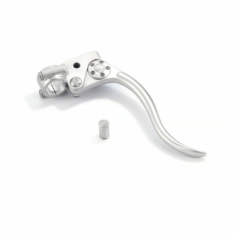 KustomTech mechanische Bremsarmatur DeLuxe Aluminium satin für Harley-Davidson Top-Preis