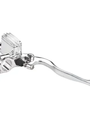 KustomTech Handbremszylinder Classic poliert 14mm für Harley-Davidson Sonderangebot