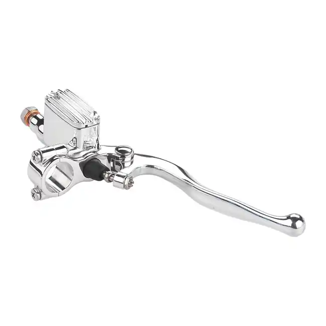 KustomTech Handbremszylinder Classic poliert 14mm für Harley-Davidson Sonderangebot