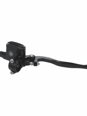 Direktkauf KustomTech Handbremszylinder Classic schwarz 12mm für Harley-Davidson mit TÜV!