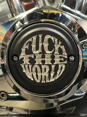 Bestseller Indian Larry Point Cover FTW Schwarz f. Harley-Davidson Big Twin 70-99 XL 04-22