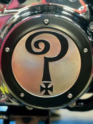 Rabatt Indian Larry Kupplungsdeckel ? Mattschwarz f. Harley-Davidson Touring 16-25