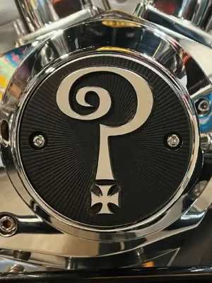 Indian Larry Point Cover ? S.-Silber f. Harley-Davidson Big Twin 70-99, XL 04-22 Top-Angebot