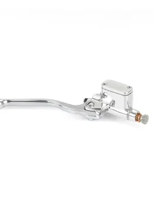 Letzte Chance KustomTech Handbremszylinder Grimeca poliert 12mm für Harley-Davidson 1" Lenker