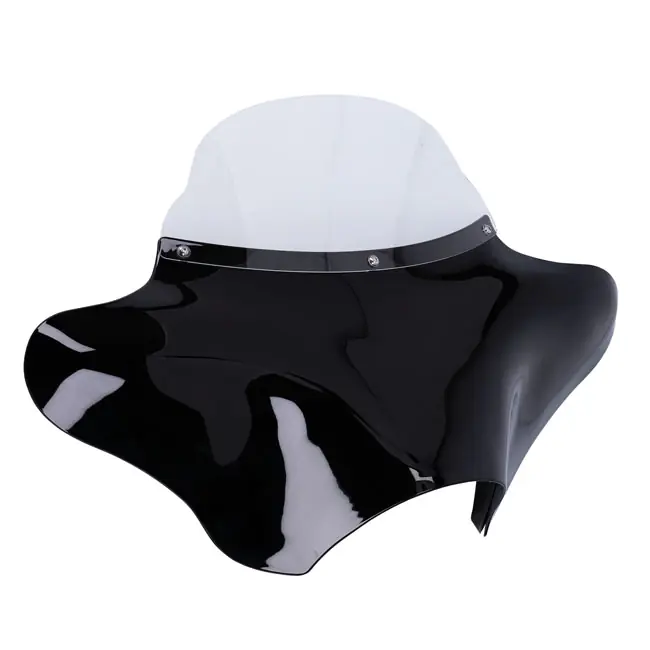 Batwing Fairing, Verkleidung komplett mit Haltern Schwarz für Harley-Davidson Wochenendangebot