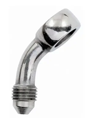 Goodridge 3/8 Banjo-Fitting 45° für Bremsleitungen Chrom für Harley-Davidson Direkt Vom Hersteller