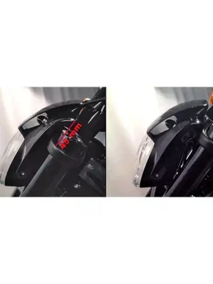 Must-Have Cultwerk Lampenhalter Schwarz für Harley-Davidson V-Rod 12-17
