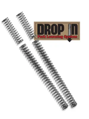 PS Drop-In Tieferlegung f. Harley-Davidson Softail 18-21 m. 49mm USD Gabel Highlight