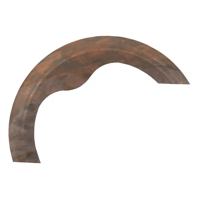 BK Half Moon Frontfender 150mm breit, 19"-21", Schutzblech für Harley-Davidson Top-Preis