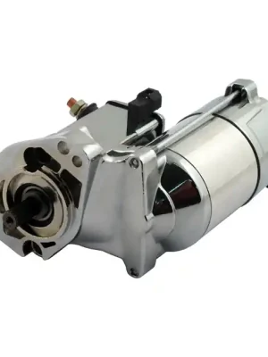 Billig Jims E-Starter, 1,8kw, Chrom, für Harley-Davidson Big Twin 89-93