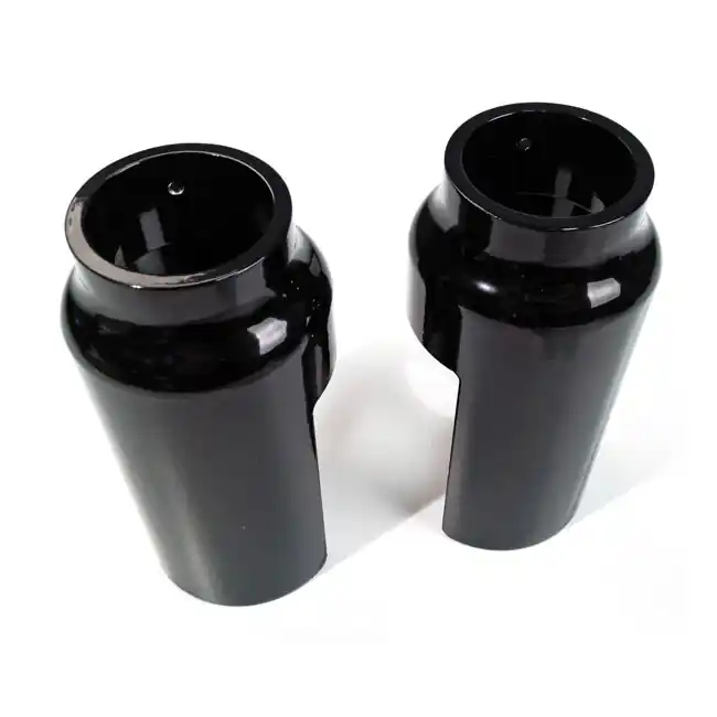 Knallerangebot Cultwerk Gabel Cover unten, Schwarz, für Harley Davidson V-Rod 02-06