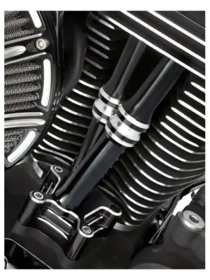 Arlen Ness 10-Gauge Pushrod Stößel Cover, CC, für Harley-Davidson Twin Cam Saisonangebot