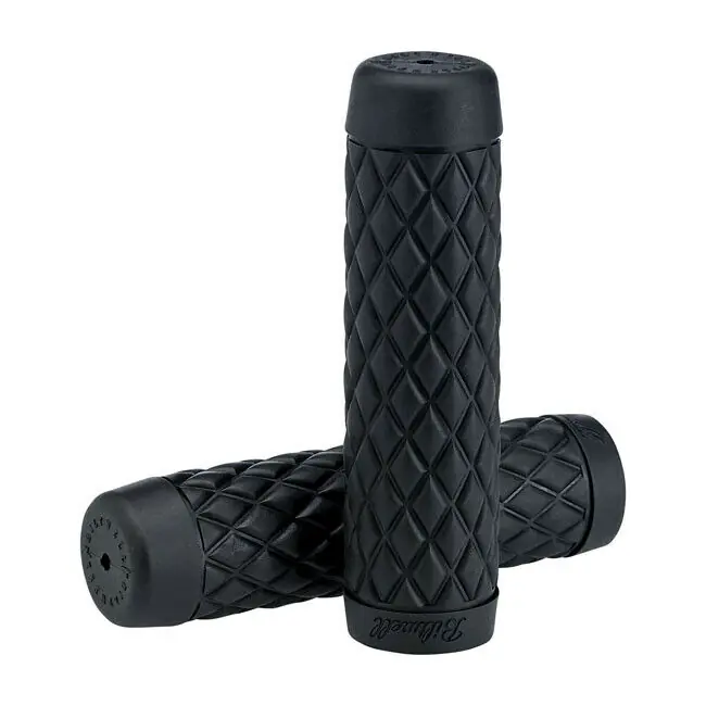 Biltwell Torker Griffe 1", Schwarz, für Harley-Davidson Markenprodukt