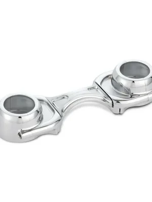 Sonderaktion Arlen Ness Gabelstabilisator Method, Chrom, für Harley-Davidson m. 49mm Gabel