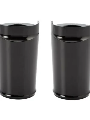 Neu Im Sortiment Arlen Ness Smooth Gabel Cover Schwarz, für Harley-Davidson Touring 86-13