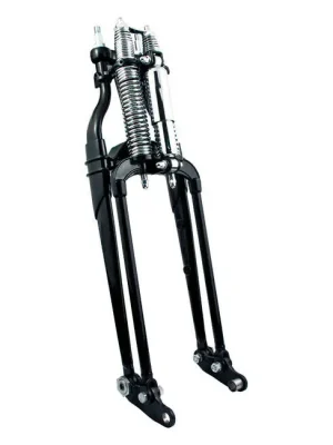 Springergabel, Bremse rechts, Schwarz, f. Harley-Davidson 88-06 FXST Nur Für Kurze Zeit